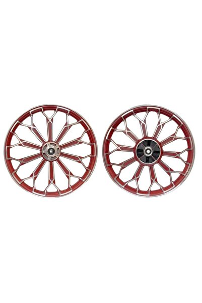 SEVGENT Jant Ön-Arka Set Kırmızı 1.60X18-1.85X18 Modıfıye Cg