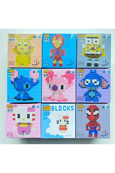 Wisevelya Pokemon Blocks Lego
