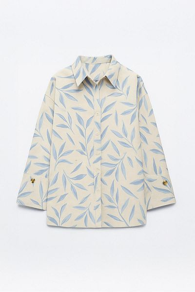 Touché Privé Patterned Wide Cuff Shirt