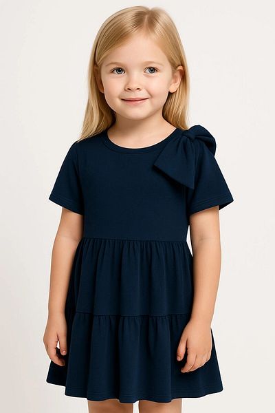 My Hanne Bow Girl's Dress 50776