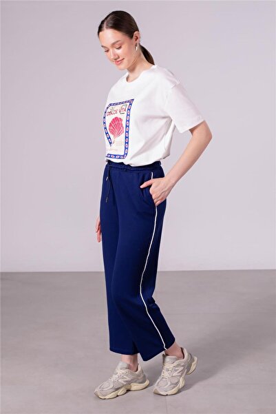 BARRELS AND OIL Ženske pantalone Ara Bias Sa džepovima - tamnoplave