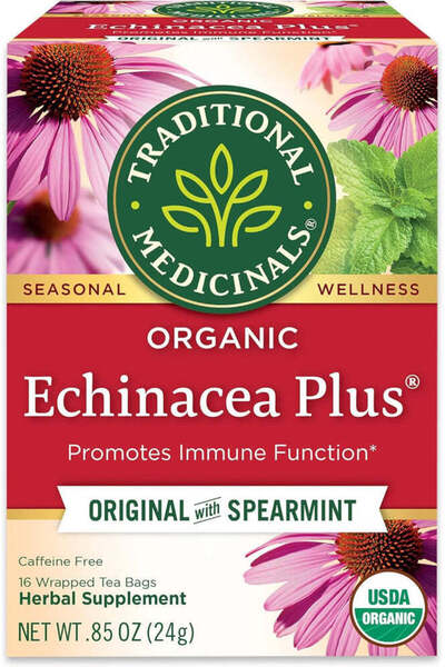 TRADITIONAL MEDICINALS شاي إشنسا بلس الطبي التقليدي، 16 كيس شاي