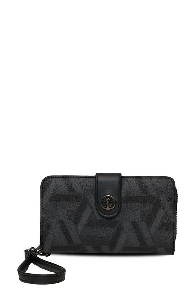 U.S. Polo Assn. Black Women's Portfolio Bag Usc25719