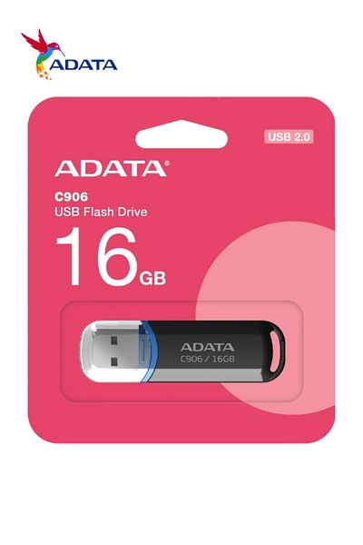 Adata C906 Compact USB 2.0 Flash Drive | Lightweight and Fast Data Transfer
