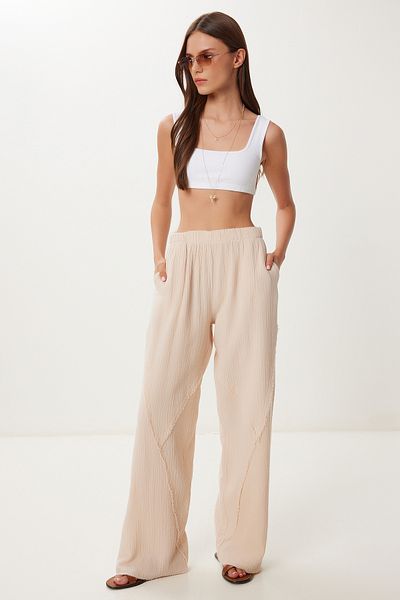 Lovelyİstanbul Tasseled Muslin Trousers