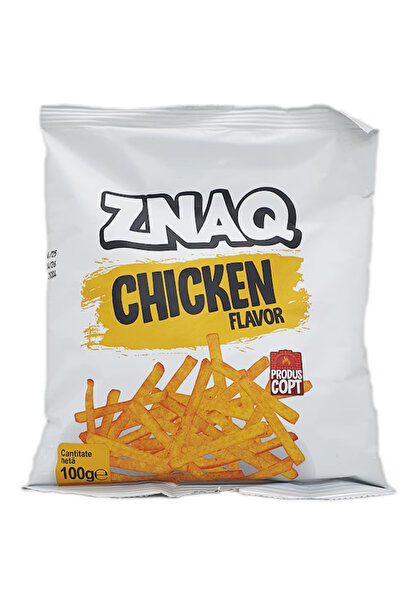 Znaq snacksuri cu aroma de pui 100gr, 15 buc