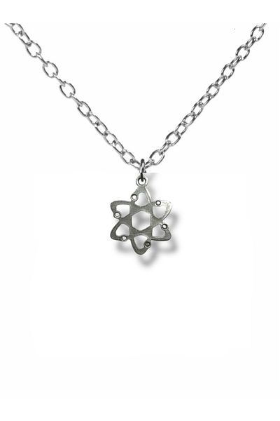 Herşey Nota Unisex Necklace with Venus Flower Figure – Symbol of Love, Elegance and Feminine Energy