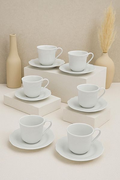 Porland Queen 12 Piece Coffee Cup Set for 6 People