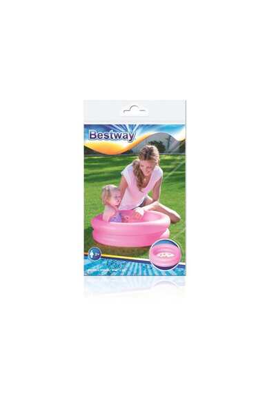 BESTWAY Φουσκωτή πισίνα για παιδιά, 61 cm, 2 ετών και άνω, ροζ