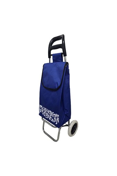 NEXTLY NEXTLY shopping cart for the market, durable material, 37l, 91x30cm, blue