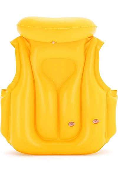 BESTWAY Inflatable life jacket for children 3-6 years old Yellow