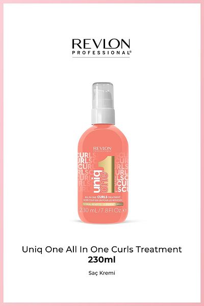 Uniq One Uniqone Hair Treatment Curls 230ml - Treatment Cream for Curly Wavy Hair