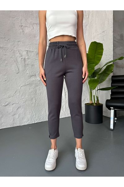 Elif Özbey Butik Αθλητική φόρμα Anthracite Slit Modal