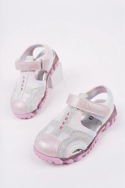 Papuçcity Arzen 03226 Orthopedic Closed Front Girl's Sandals