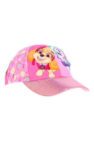 PAW PATROL Girls' cap, pink, size 52 cm, So Fun, Paw Patrol