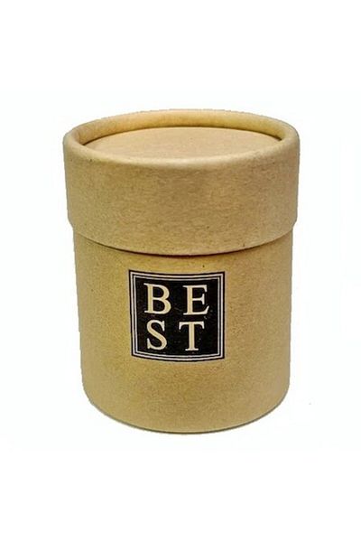 OEM Set 6 cutii Best, natur, diametrul 6 cm, inaltime 8 cm