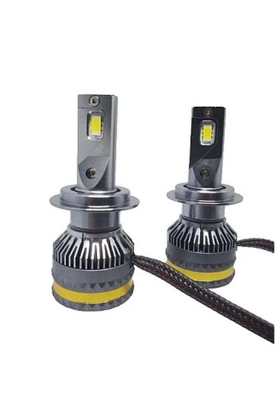 divendi-ro Set of LED bulbs H7 A8 Canbus, 100W, 15000Lm, 6000K, white-rece light