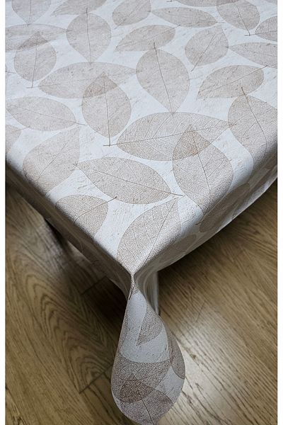 Rona Home PVC покривка за маса с неплъзгащи се влакна, с възможност за избърсване, водоустойчива мушама, кърпа за маса, кафе