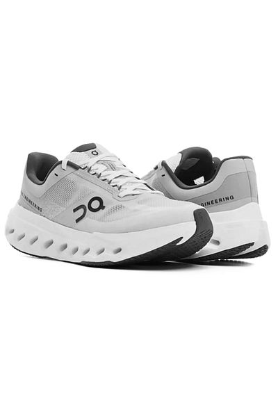 ON Cloudsurfer Next "Light Grey" – Performance Running Shoes with Helion™ Superfoam