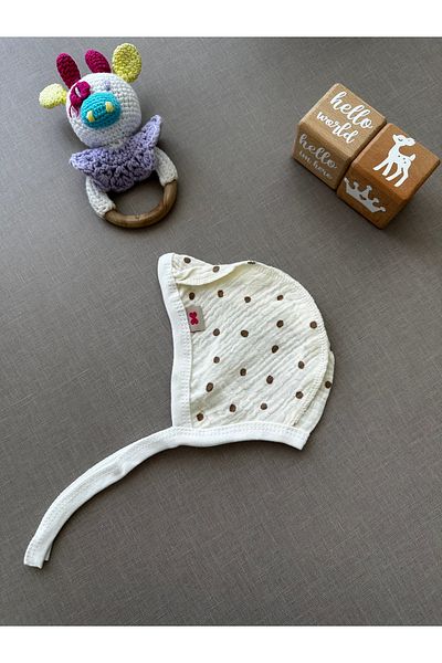 greenmoss Newborn Muslin Hat