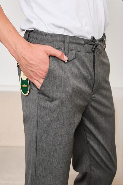 HA-KA GİYİM Men's New Season Jogger Pants Regular Fit Jogger Pants with Flap Button Detail