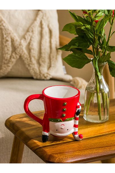LC Waikiki Lcw Home Mixed New Year Themed Ceramic Mug