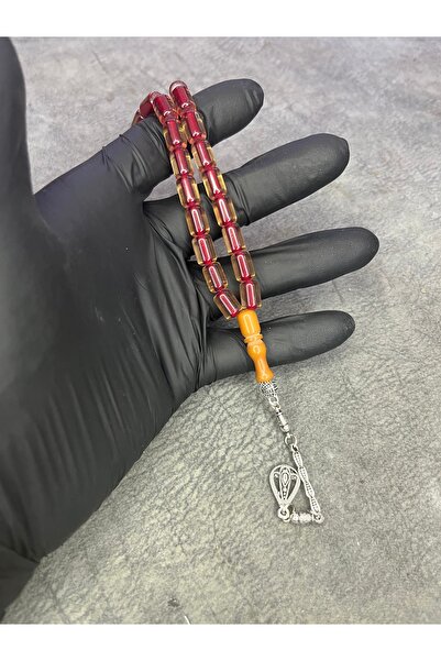 Mos Tespih High-End Stick Squeeze Amber Prayer Beads