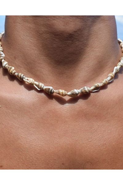 M Miel Men's Seashell Necklace