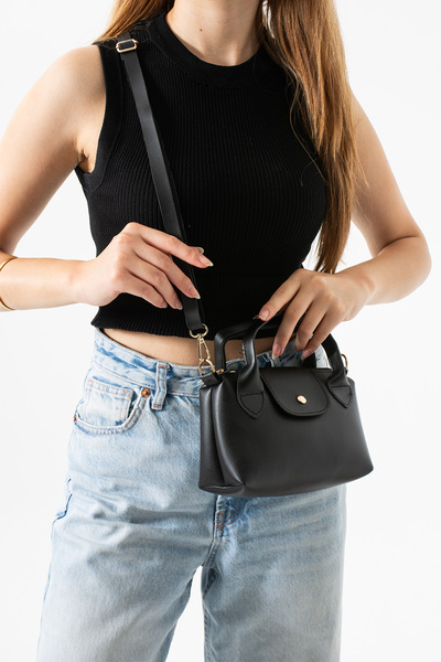 Judour Bags Kadın Suni Deri Saplı Küçük Boy El Ve Omuz Çantası