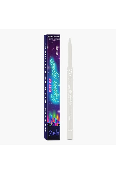 Rude City of Flashing Lights Micro Retractable Liner