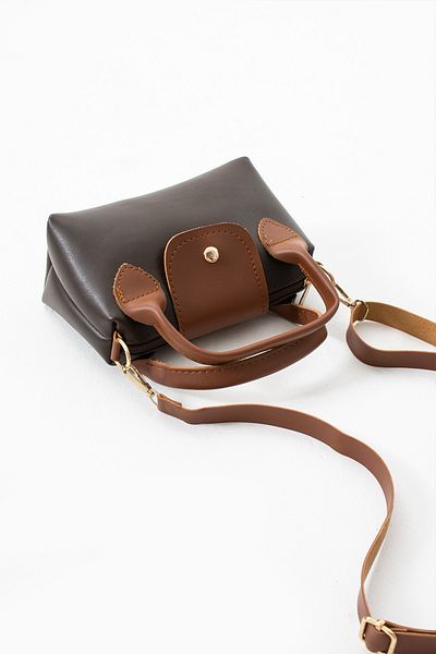 Judour Bags Women's Small Size Hand and Shoulder Bag with Faux Leather Handle
