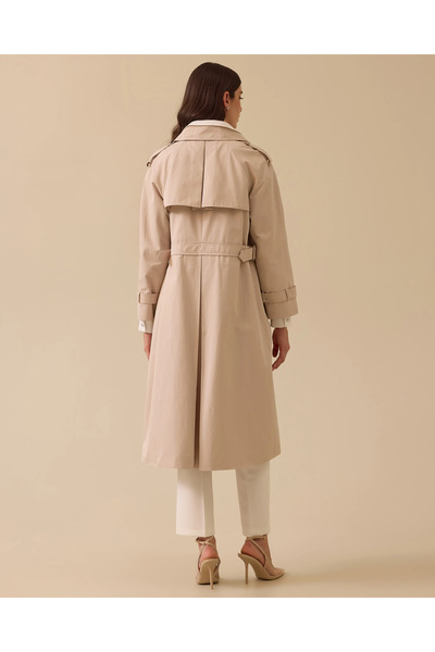 SEÇİL Καμπαρντίνα με κουμπιά και τσέπες μέχρι τη γάμπα