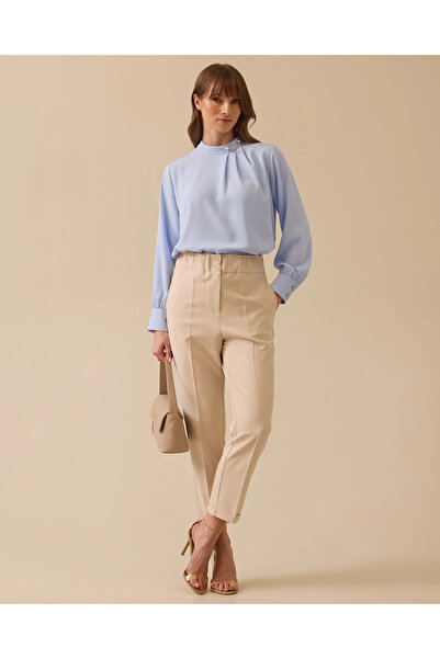 SEÇİL Παντελόνι με κορδόνι στη μέση και κομμένο σε καρότο σχήμα