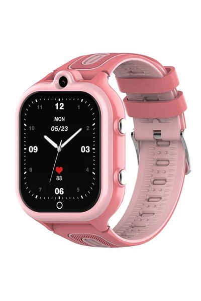 VALDUS Children's Smartwatch, Df91, Nano Sim 4g, Phone, Video Call, Gps Lbs, Sos Button, Pink
