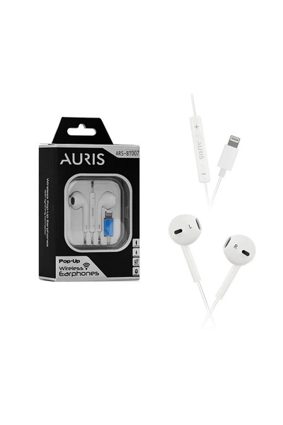 Auris ARS-BT007 Lightning Girişli Pop-Up Wireless Kablolu Kulaklık