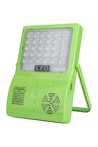divendi-ro 50W XKJ-TL20 Portable 50W solar lamp with Bluetooth and Charging for hiking, camping
