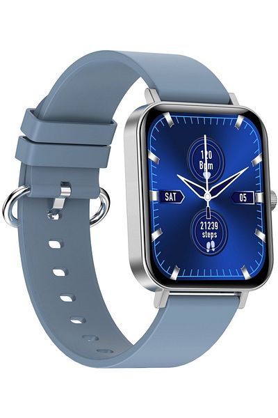 ideal STORE Ceas SmartWatch New Generation idealStore, Ecran Tactil 1.69 inch, IP 68, Senzor Ritm Cardiac, Monit