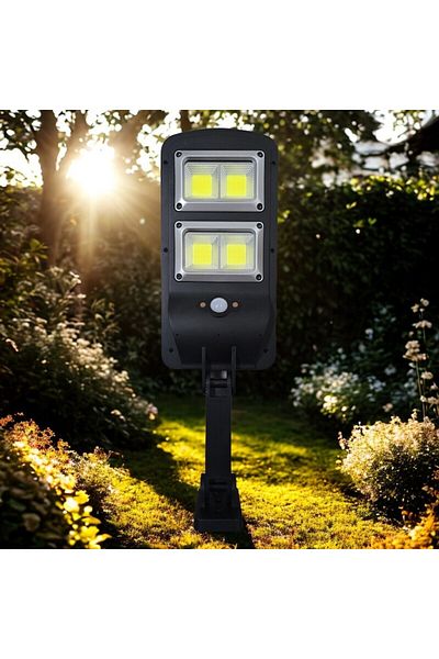 NEXTLY Lampa solara de exterior cu telecomanda NEXTLY, ajustabila, ABS, LL-68T, negru