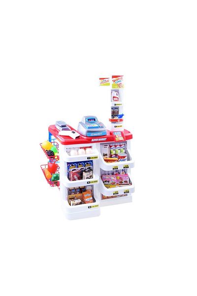 ideal STORE Children's play supermarket idealSTORE HOME SHOP, Height 82 cm, Includes shopping cart, supermarket