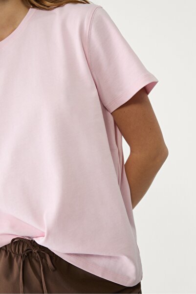 Stradivarius Basic heavy weight boxy fit T-shirt