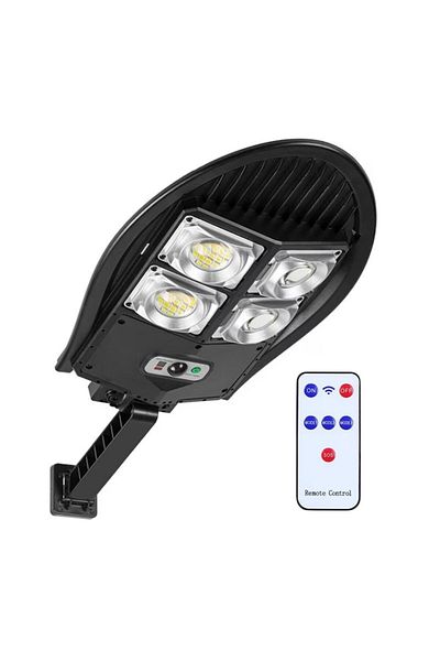 NEXTLY Lampa solara de exterior cu telecomanda NEXTLY, ajustabila, ABS, W788A-2, negru