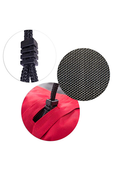 ideal STORE Ορθογώνια κούνια φωλιάς μωρού XXL 110 x 70 εκ. 150 κιλά Neo-Sport Κόκκινο