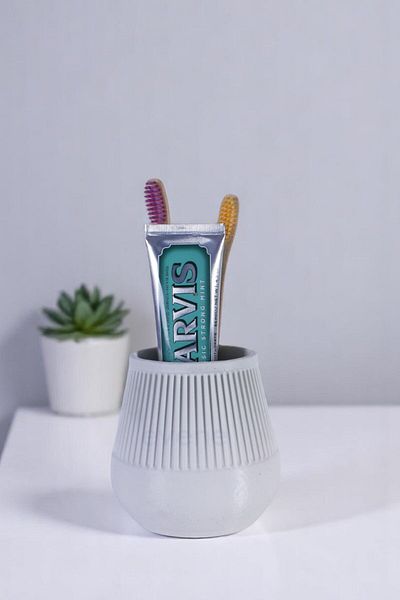 Evene Θήκη οδοντόβουρτσας Βάση οδοντόβουρτσας Βάση οδοντόβουρτσας Λευκό χρώμα Μοντέλο 88