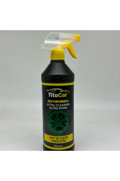 titocar Yeşil Renk Jant Ve Lastik Temizleme Sıvısı 750 ml