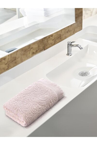 Karna Home Бавовняний великий банний рушник Esra 90x150