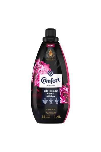 Comfort Ultimate Care Long Lasting Charm Scent Fabric Softener