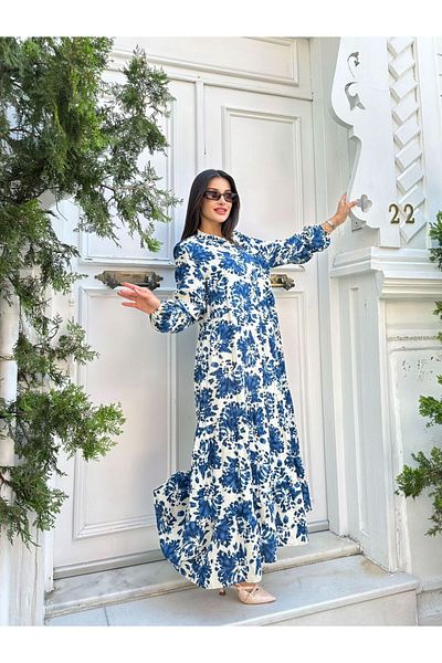 ikomteks Καλοκαιρινό φόρεμα Modal Fabric