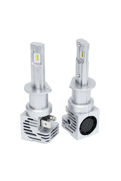 divendi-ro Set 2 x LED bulbs H1 M3 M3, active cooling, 5166 TrueLM, 2x 30W, 12V and 24V