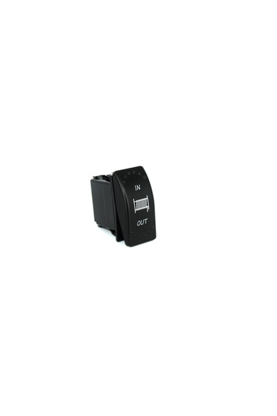 ideal STORE Intrerupator electric idealSTORE IN - OUT cu martor avertizare luminos Dimensiune 4,5 x 2.5 cm, Pute