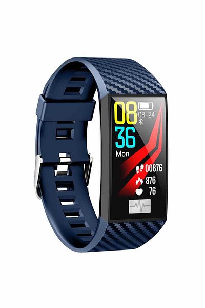 ideal STORE Smartwatch si bratara fitness Diamond 58, Monitorizare fitness, Ritm Cardiac, Respiratie, Pasi, Moni